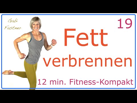 19🔹12 min. Fett verbrennen | ohne Geräte, im Stehen | 1500 Schritte
