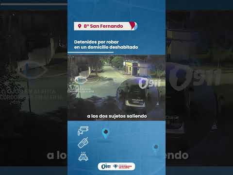 Cordobeses en Alerta en B° San Fernando 🚨 Detenidos por robar en un domicilio deshabitado