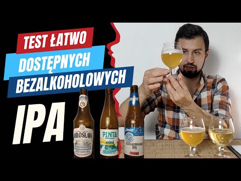 Łatwo dostępne Bezalkoholowe IPA:  Miłosław, Amber i Pinta!