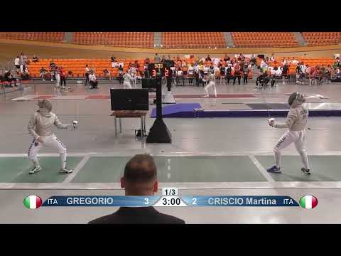 European Championships 2023 SWS - L32 - Rossella Gregorio ITA v Martina Criscio ITA