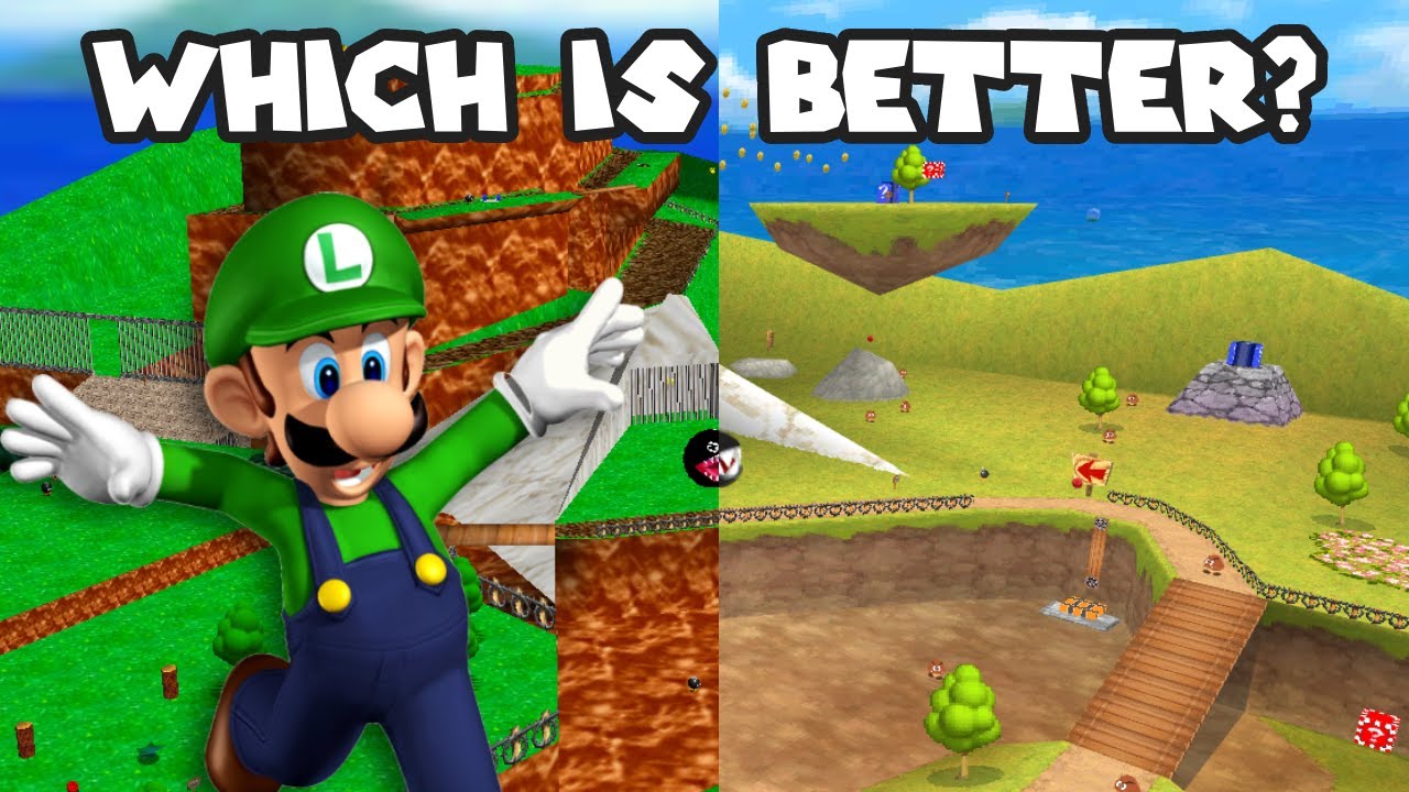 Did Super Mario 64 DS improve the stages?