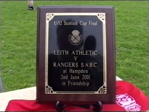 Leith Athletic v Rangers - U/12 Scottish Cup Final 2001