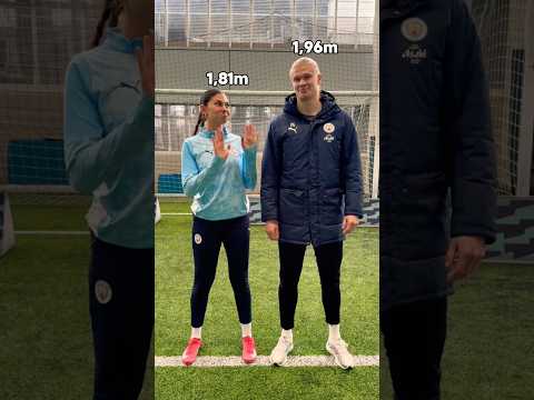 My Height vs Haaland 🤯📏