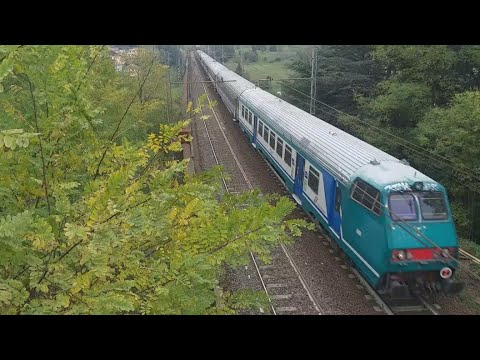 Mazinga e464 154,Treno regionale veloce,succursale Giovi,trains hunter,railways,trainspotting