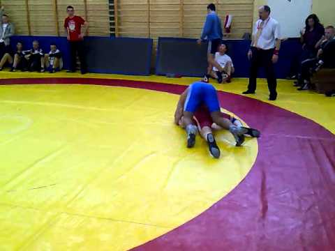 WMJ 2011 kat. 74kg - Żyliński Mateusz (Białogard) vs Machmudow Ryszard (Kołobrzeg)