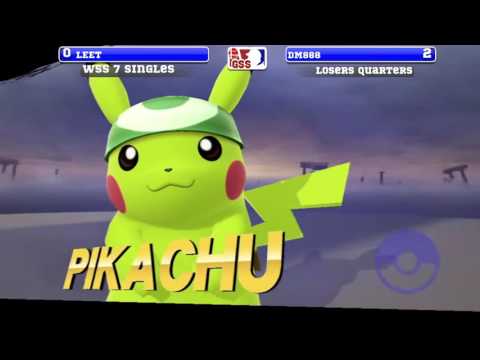 WSS 7 Singles - Leet (Mii Brawler) vs DM888 (Pikachu) - SSB4 LQ - Smash 4 - Smash for Wii U
