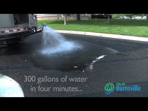 City Demonstrates Porous Asphalt Video