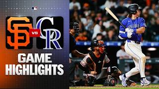 Giants vs. Rockies Game Highlights (5/30/26) | MLB Highlights