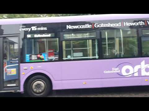 *BRAND NEW LIVERY* East Gateshead Orbit 51 - Go North East 5442 - NK66 EVB