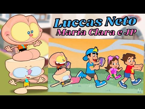 Mongo e Drongo em 3 episódios com Youtubers MARIA CLARA E LUCAS NETO e JP em desenho animado