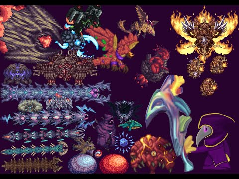 Calamity Mod 1.4.5.007 - All bosses Death Mode - Rogue Class