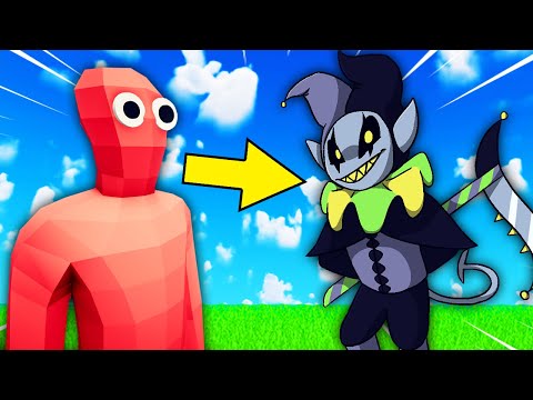 I UPGRADE This TABS Wobbler Into JEVIL From Deltarune!