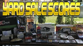 YARD SALE SCORES (Toys, video games and more)