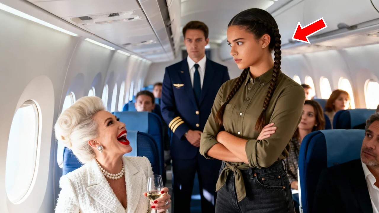 White Passenger Takes Black Billionaire Girl’s Seat — Seconds Later, the Entire Flight Is Grounded