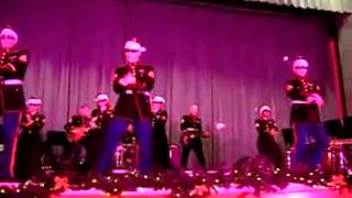Here Comes Santa Claus (Gangnam Style Parody) USMC Band