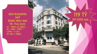 BÁN BUILDING GÓC 2MT NƠ TRANG LONG - QUẬN BÌNH THẠNH