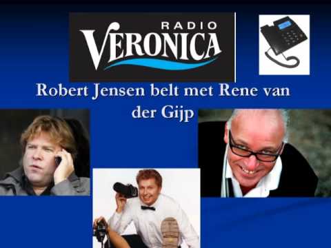 Robert Jensen belt met Rene van der Gijp 18-10-2010