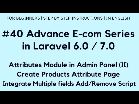 172 Make E com Website in Laravel 6 | Export Products Excel with Headings | Maatwebsite 3 1