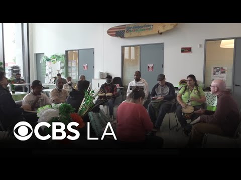 How drumming therapy can help adults struggling with mental health