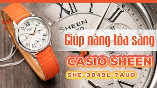 youtube Casio 30.5mm Nữ SHE-3049L-7AUDR