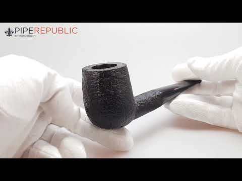 The White Spot Shell Briar Pfeifen Billard Einzelstück 6103