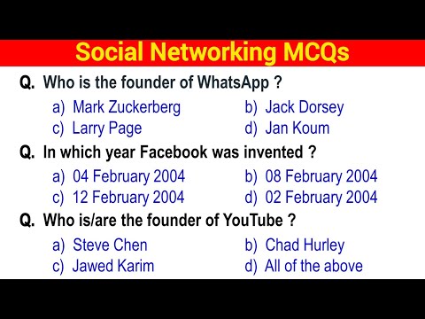 Social Media MCQ | Social Networking Sites MCQ