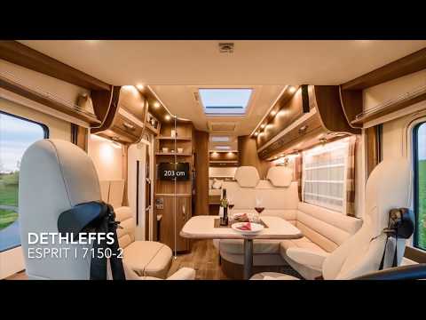 Максимум комфорта для четверых в средней длине. Автодом Dethleffs Esprit 7150. Обзор