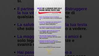 Verità che la maggior parte delle persone impara troppo tardi ⏰