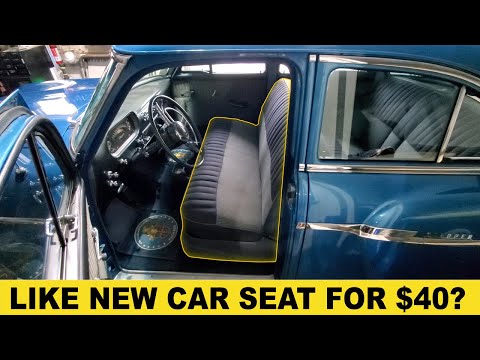 Rebuilding a Classic Car Seat for less than $40