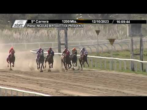 12/10/2023 – Hipodromo Colonia – Carr 5 – NICOLAS BERTOLETTI EX PRESIDENTE