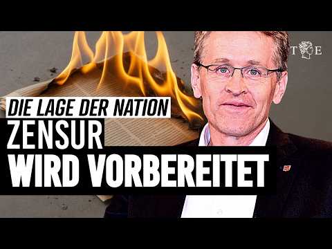 Sie bereiten die Zensur vor: Daniel Günther hat sich nicht verplappert | Die Lage der Nation