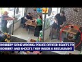 Failed Robbery Off Duty Officer REACTS To Attempted Robbery And Shoots Criminal