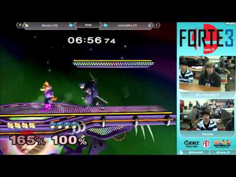 Forte3 Pools: Nevake (Fox) vs FX | Lunchables (Marth)