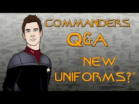 Commanders Q&A - "New Uniforms?"