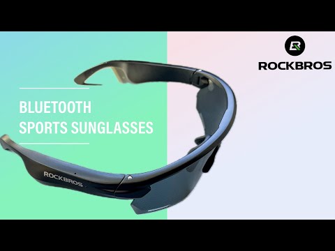 Rockbros sport bluetooth sunglasses
