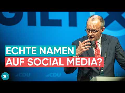 Wegen Hass und Hetze: Merz für Klarnamen-Pflicht im Internet