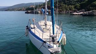 Port - Velika - morze Egejskie - Grecja, Riwiera Olimpijska lipiec 2018