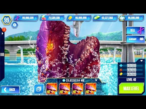 PLAYABLE COLOSSUS 04 MEGALODON BOSS COMING SOON???!!! (JURASSIC WORLD)