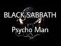 BLACK SABBATH - Psycho Man (Lyric Video)