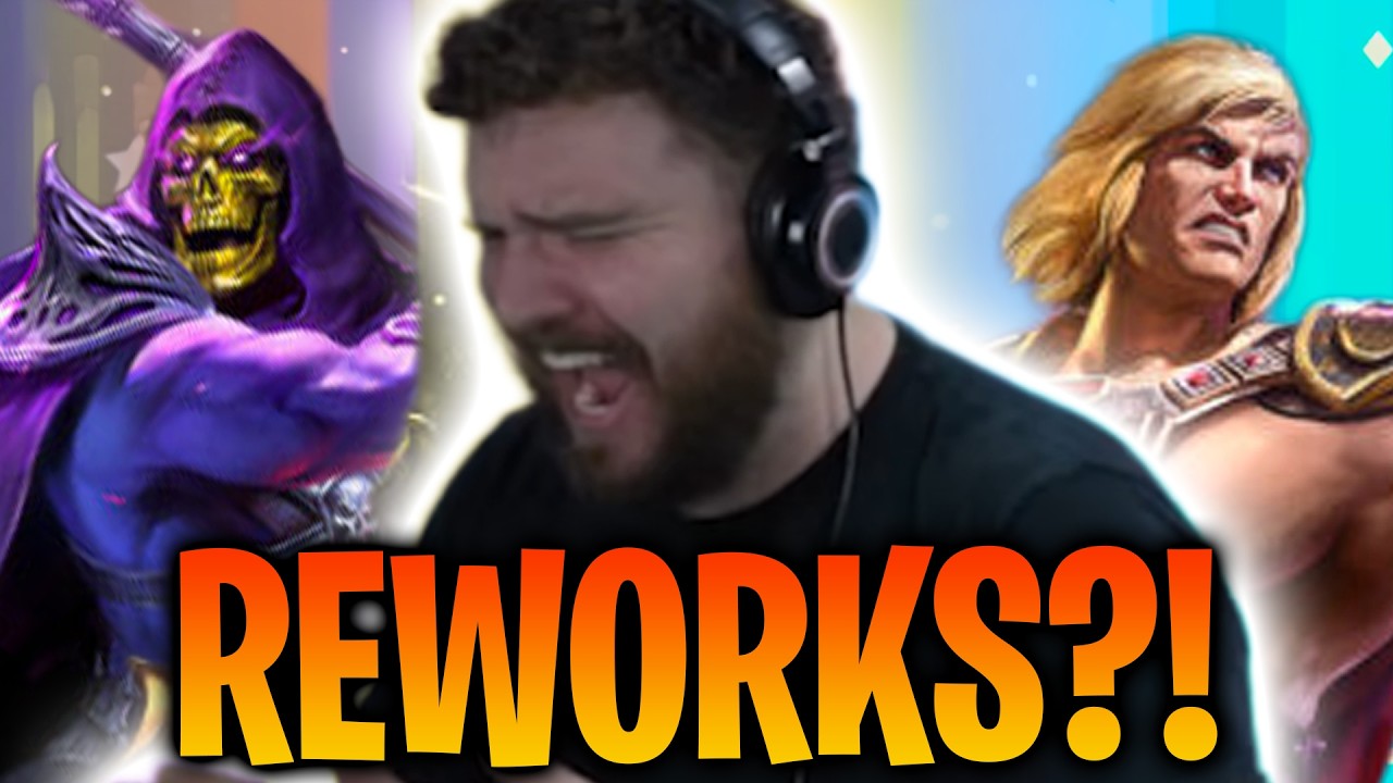 Reworks FINALLY Happening for He-Man and Skeletor in Raid Shadow Legends!?