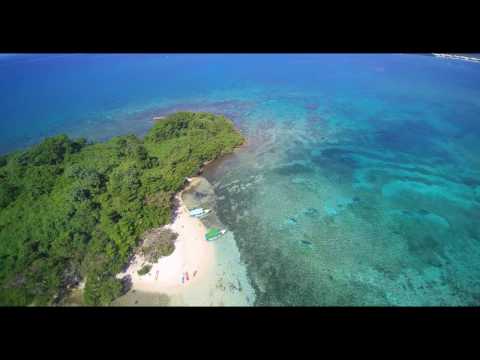 juneec Q500 4K super hd drone Booby cay Negril Jamaica nov.2015
