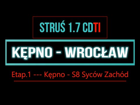 KĘPNO - S8 SYCÓW Zachód GPS [DW482-S8][e1 Kępno-Wrocław] @BoczneDrogi