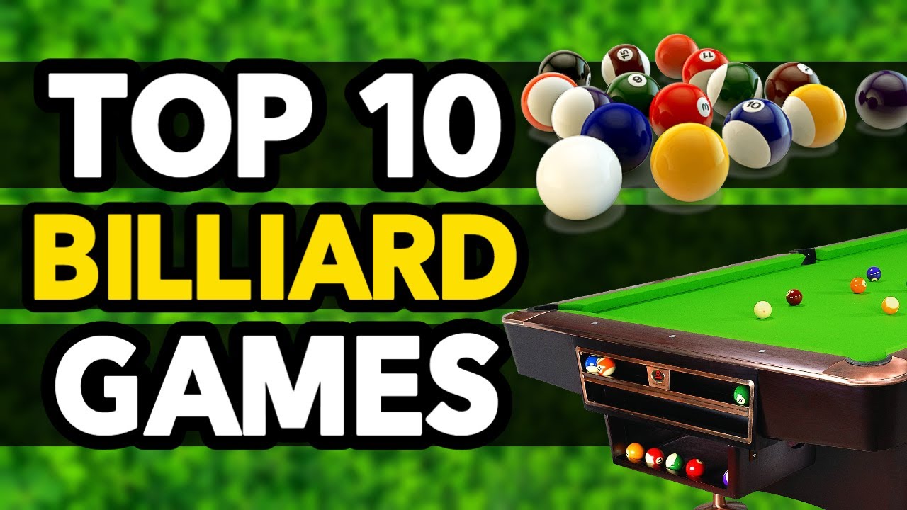 Top 10 Billiards Games Like 8 Ball Pool for mobile