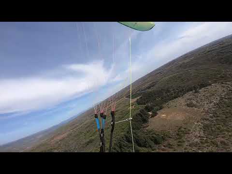 Flying in Kastelir, Croatia