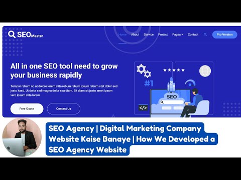 SEO Agency / Digital Marketing Company Website — client website video
