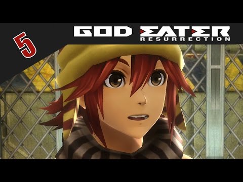 God Eater Resurrection PS4 / PS VITA Let's Play Walkthrough Part 5 - Contest To Impress Sakuya