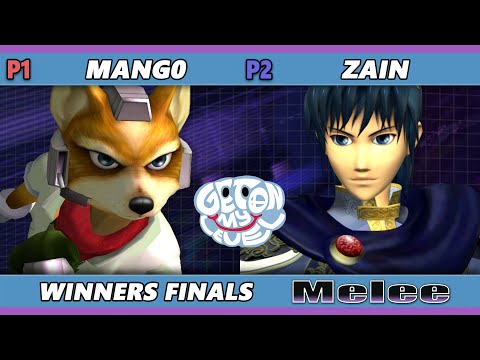 GOML 2023 Winners Finals - Mango (Fox) Vs. Zain (Marth) Smash Melee - SSBM