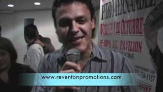 pedro fernandez   reventon promotions