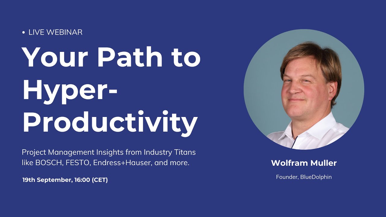 Your Path to Hyper-Productivity | A-dato Webinar |  Wolfram Müller