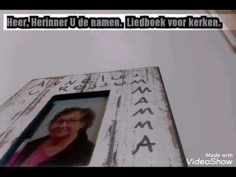 Lied nummer 273 uit Liedboek voor kerken, (uitg. Jongbloed-Zetka) In 1973 in Leeuwarden  gevestigd.